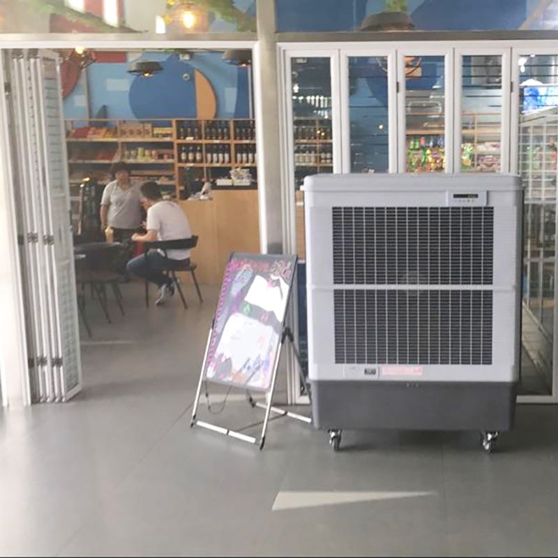 雷豹水冷空調(diào)扇冷風(fēng)機(jī)MFC18000商場(chǎng)展廳門(mén)店通風(fēng)降溫