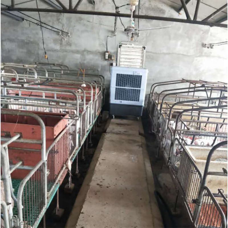 養(yǎng)殖場(chǎng)豬舍牛棚通風(fēng)降溫雷豹MFC16000移動(dòng)冷風(fēng)機(jī)